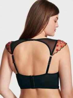 Purchase Lightly Lined Heart Embroidery Cap-Sleeve Corset Top on attractive offers from Victoria's Secret. Grab the best deals & discount on variety of corsets bra for women available online in India.