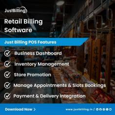 Retail billing Software is very important for today’s businesses. It makes billing, invoicing, inventory management, and handling customer transactions much easier. This software speeds up the billing process, making it quick and accurate, which means customers don’t have to wait long. It also helps in managing product information, tracking sales, and giving real-time updates on stock, allowing store owners to make better buying choices.

