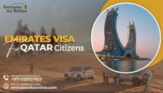 Discover Hassle-Free Emirates Visa for Qatar Citizens – Apply Today!
Get your Emirates Visa for Qatar Citizens with ease. Whether it's for business, tourism, or transit, our fast and reliable services at Emirates Visa Online ensure a smooth visa application process from Qatar to the UAE.
For personalized assistance, reach out to us at +971523727853 or email sales@emiratesvisaonline.com.
APPLY NOW  https://emiratesvisaonline.com/emirates/qatar/qatar


