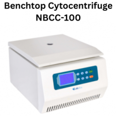 Labnics benchtop cytocentrifuge efficiently separates cells in fluids like urine and cerebrospinal fluid, with a 12 × 0.5ml capacity and 3000 rpm speed. It features a durable stainless steel chamber, compact design, and a convenient one-handed lid mechanism for easy operation.