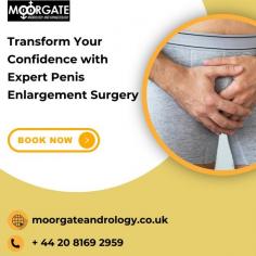 If you’ve been struggling with confidence due to concerns about size, you’re not alone. Many men face similar feelings of self-doubt, anxiety, and even relationship challenges. At Moorgate Andrology and Gynaecology, we understand how deeply these issues can affect your life. That’s why we offer expert penis enlargement surgery designed to help you regain confidence, improve self-esteem, and feel comfortable in your own body. Our team of specialists provides a safe, discreet environment where your needs are prioritized. You don’t have to live with these insecurities forever. Take the step toward transforming your confidence and living the life you deserve—free from self-doubt and uncertainty. Contact us today to learn more.

Visit us: https://moorgateandrology.co.uk/penis-enlargement/surgery/