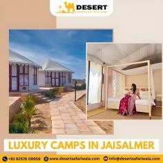 When planning your stay in Jaisalmer, choosing the best camps and resorts is key to ensuring a memorable experience. The luxury camps in Jaisalmer are particularly popular for their blend of traditional Rajasthani hospitality and modern amenities. These camps provide everything from AC camps in Jaisalmer to more rustic options, catering to the diverse needs of travellers.


VISIT US:- https://desertsafariwala.com/camp-and-tents-in-jaisalmer.html