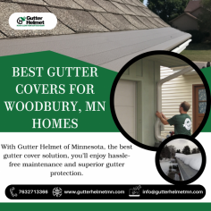 Protect your home in Woodbury, MN with the best gutter covers from Gutter Helmet of Minnesota. Our top-of-the-line gutter protection systems are designed to keep leaves, debris, and pests out while ensuring a smooth flow of water. With Gutter Helmet, you can eliminate the hassle of cleaning your gutters and prevent costly water damage. Durable and efficient, our gutter covers provide long-lasting performance, keeping your home safe and your gutters clog-free year-round.