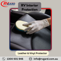 RV Gard offers a specialised leather and vinyl protection solution for protecting the interior of recreational vehicles from damage and wear. RVs are not only a significant financial investment but also serve as a home on the road, and keeping the interior in pristine condition is important for comfort, aesthetics, and resale value. 

Visit RVGard workshop at 2/44 Dunn Rd., Smeaton Grange, Sydney, Australia 2567, or contact us at 1300 501 946 for our staff to address your queries. You can also contact us via email at info@rvgard.com.au for prompt responses to your questions. Visit our website at https://rvgard.com.au/contact/ 