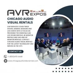 Our services cover trade shows, general sessions and live events with a focus on providing the essentials like live sound rentals, 4K monitor rentals and UHD and HD monitor rentals. Contact Chicago audio visual rentals for the latest technology and service in the city.