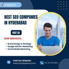 Searching for the Best SEO Companies in Hyderabad? iConquerors offers expert SEO services that drive results. We craft personalized strategies to boost your website’s ranking and visibility, ensuring long-term success. Trust iConquerors to take your online presence to the next level.