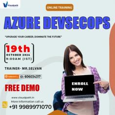 Join Now:  https://meet.goto.com/606034317
Attend Online Free Demo On Azure DevSecOps by Mr. Selvan.
Demo on: 19th October @ 9 AM (IST).
Contact us: +91 9989971070.
Visit: https://www.visualpath.in/online-azure-devops-Training.html
