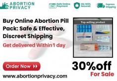 Buy Online Abortion Pill Pack with fast, discreet shipping. Safe, medically-approved medicines for a non-invasive procedure. Confidential service for your privacy. Get abortion pill package delivered to your doorstep within 24hrs. Visit us now and get away of your unwanted pregnancy easily.

Visit Now: https://www.abortionprivacy.com/abortion-pill-pack

