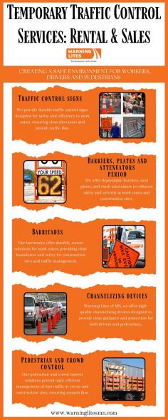 Searching for expert temporary traffic control services? Warning Lites of MN is your trusted solution! We provide reliable, top-quality traffic control services to ensure safe, efficient roadways across Minnesota. Whether it's lane closures or detour setups, our skilled team handles every detail with precision and care. Count on Warning Lites of MN for professional, dependable traffic management that keeps your projects running smoothly.