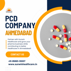 Sunwin Healthcare has set a new benchmark as a leading PCD company in Ahmedabad, known for its high-quality products, innovation, and customer-focused strategies within the healthcare sector. The company ensures that a wide range of medical conditions are effectively addressed with its WHO-GMP certified medicines, earning the trust of healthcare professionals and patients alike.

In the company, research and development forms the core of business activities and new and better products abound as well. Thanks to the company’s emphasis on R&D it is able to create new healthcare solutions that are perfectly tailored to the present day market requirements. Sunwin Healthcare is combining strict quality control systems, which meet international standards, with an absolute guarantee of the efficiency of its products, which has reinforced its reputation in medicine.

Additionally, Sunwin Healthcare offers effective marketing and advertising assistance to its franchisees such as product samples and visual aids, brochures and guidance on how to use the marketing tools effectively This assistance motivates the franchisees to tap healthy markets and they are able to perform individual efforts in the local market. Such a strategy, as well as the company’s business transparency, promptness, and good profitability, helps to make it the preferred partner to conduct PCD franchise business in the city.

https://sunwinhealthcare.in/best-pcd-company-in-ahmedabad/