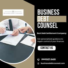 Experiencing the strain of continuous debt and incessant creditor calls can be tough. Business Debt Counsel ranks among the best debt settlement companies, ready to negotiate lower payments and provide relief from financial stress. Our US-based dedicated team is here to guide you through the process and help you regain control. Start your path to financial freedom, connect with us today!
.
.
Visit us:
https://www.businessdebtcounsel.com/debt-settlement-attorney