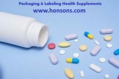 Honsons Pharmatech is a fast growing private label supplement manufacturer. Create your own customized brand with our private label supplements& vitamins. We provide finished product custom labeling and packaging option. For more details about our services, please visit at https://www.honsons.com/packaging-labeling/