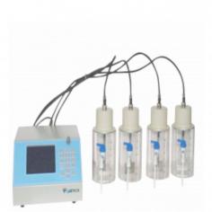 Flocculation Jar Tester LFC-A11

Labtron Flocculation Jar Tester simulates reagent addition, precipitation and coagulation in water testing. It features 4 round beakers 0.6 L each, a temperature range of 0-50°C with ±1°C accuracy and an LCD display for easy monitoring. With a speed range of 10-1000 rpm and a timer 0-99 mins, 10 steps, it ensures synchronous or independent operation. ISO 9001 compliant and user-friendly.
