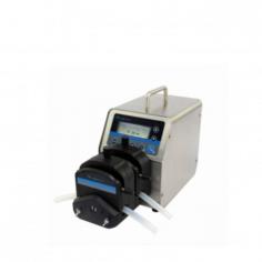 Labtron Variable Speed Peristaltic Pump offers dual-channel precise dispensing with a 3-6000 mL/min flow range and 30-600 rpm speed. It supports reversible flow for versatile liquid handling, with a dust- and moisture-proof circuit board for durability in lab environments.