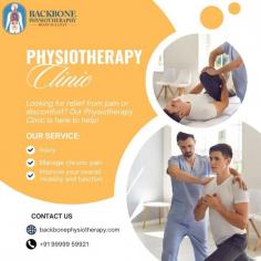 Looking for the best physiotherapy clinic in Gurgaon? Look no further than Backbone Physiotherapy! We specialize in creating personalized treatment plans aimed at pain relief and improved mobility, tailored to meet your specific needs. Our experienced physiotherapists employ advanced techniques to address a variety of conditions, from sports injuries to chronic pain. Whether you’re recovering from surgery or seeking therapy for posture correction, we offer individualized care designed to speed up your recovery and keep you active. Experience compassionate, professional care that puts your health first at Backbone Physiotherapy in Gurgaon. Schedule your appointment today and start your journey to a pain-free life!