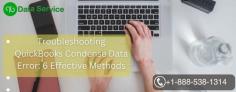 Experiencing the Condense Data error in QuickBooks can be frustrating, especially when managing large company files. This error often occurs due to data corruption or issues related to file size. Here are six effective methods to troubleshoot and resolve this error:

Create a Backup: Before attempting any fixes, always back up your company file. This ensures you can restore data if something goes wrong.

Update QuickBooks: Ensure you're using the latest version of QuickBooks. Updates often include bug fixes and enhancements that may resolve the error.

Use the Verify and Rebuild Tool: Run the Verify Data utility to check for data corruption. If any issues are found, use the Rebuild Data tool to repair them.

Condense Your File in Stages: Instead of condensing all data at once, try condensing smaller date ranges. This approach can help prevent the error from occurring.

Increase Memory Allocation: Adjust the memory settings in QuickBooks to allow more resources for processing large files.

Consult QuickBooks Support: If the error persists, contacting QuickBooks support or visiting community forums can provide additional insights and solutions.

By following these methods, you can effectively troubleshoot and resolve the QuickBooks Condense Data error