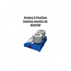 Labotronics analog 2-position heating mantle is an intelligent digital display 2-position heating mantle with a capacity of 50 mL. It features a PID temperature controller and has an optimum temperature of 380 °C with insulating course material of alumina silicate fiber.