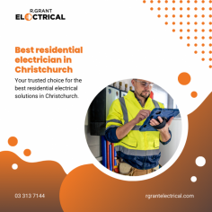 Hire the best residential electrician in Christchurch today

Looking for the best residential electrician in Christchurch? R Grant Electrical specializes in providing top-quality electrical services for new homes and renovations.