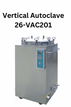 Labexpo's Vertical Autoclave Sterilizer uses electric or direct heating to safely sterilize lab equipment at up to 134°C in a 50L SUS304 stainless steel chamber. It includes 2 baskets for organization. Easy-to-use controls, a dual pressure gauge of 0.22 MPa, and auto shut-off with an alarm ensure safe operation.