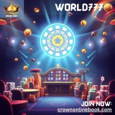 Make the most of your online gaming experience by using your World777 ID from the best online gaming platform in India. Simple sign up, safe login, and offer a variety of betting options including cricket, football, and exciting casino games. Don't miss out on amazing wins and get your World777 Login today and start betting quickly, anytime, anywhere
https://crownonlinebook.com/world777-id
