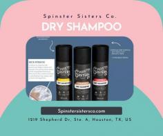 Refresh your hair instantly with Spinster Sisters Co.'s Dry Shampoo. Perfect for busy days or between washes, our formula absorbs excess oil, leaving your hair looking clean and revitalized. Infused with natural ingredients, it offers a lightweight, non-drying solution that adds volume and freshens up your look without the need for water. Ideal for on-the-go or travel, our dry shampoo is your secret to maintaining a fabulous hair day anytime. Explore the range at Spinster Sisters Co.