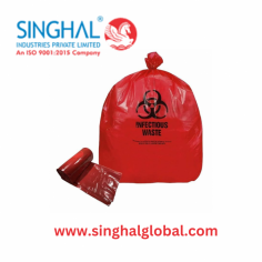 Protect your environment with top-quality biohazard bags from Singhal Industries. Designed for secure containment of hazardous materials, our bags ensure safety and compliance with industry standards. Made from durable materials, they prevent leaks and spills, making them ideal for healthcare facilities, laboratories, and waste management. Available in various sizes to meet your needs. Choose Singhal Industries for reliable biohazard solutions and contribute to a safer, cleaner world! Order today for fast delivery!