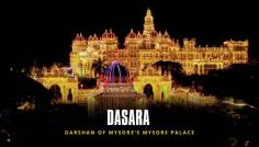 Experience the grandeur of Dasara in Mysore! A festival of royal traditions, vibrant parades, and cultural splendor. 