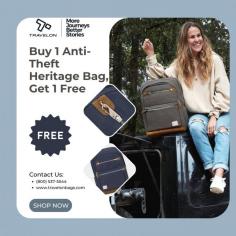 Unlock an amazing offer with Travelon Bags! For a limited time, when you buy one Anti-Theft Heritage Bag, you’ll get a second one absolutely free—any style of your choice! Plus, enjoy an exclusive discount on RFID wallets with your purchase. Travelon Bags’ Heritage collection combines timeless style with advanced anti-theft features, ensuring your belongings stay safe wherever you go. Don’t miss out on this incredible deal—shop now and take advantage of unbeatable savings on stylish, secure bags. Hurry, offer ends soon!

Visit Travelon Bags today and elevate your travel security!

Buy Now:  https://www.travelonbags.com/shop/anti-theft-bags/anti-theft-heritage-bags