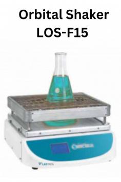 Labtron Orbital Shaker is compact and efficient for mixing, shaking, and aeration with a 20–250 rpm range, RT+5 to 100°C temp control, and a 1–9999 min timer. It features PID microprocessor control, an LCD display, an anti-corrosion plate, a brushless motor, and alarms for overtemp.