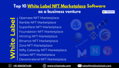 Top 10 White-Label NFT Marketplaces for Business Ventures
Explore the best White Label NFT marketplace solutions that empower businesses to launch their own NFT platforms with ease. These ready-made, customizable platforms offer high ROI potential by opening multiple revenue streams—such as transaction fees, listing fees, auctions, and NFT staking—while minimizing time and development costs.

Website: https://www.trioangle.com/white-label-nft-marketplace/

WhatsApp us: +91 9361357439

Email us: sales@innblockchain.com
