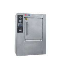 Labexpo Waste Autoclave is a top-loading sterilizer with a 1200L capacity, tailored for efficient waste management. Operating at up to 134 °C, it purifies solid waste effectively. Outfitted with an intuitive LCD display, automatic drainage, and Siemens valves, it ensures safe, eco-friendly operation.