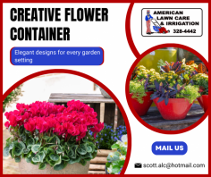 Customized Solutions for Container Garden

Get the finest container flower solutions with our wide selection of blooms and custom designs. We provide garden plants that are vibrant, healthy, and beautifully arranged. For additional details, mail us at scott.alc@hotmail.com.