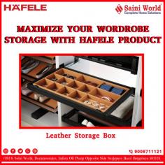 Maximize your Wordrobe storage with Hafele Product.

