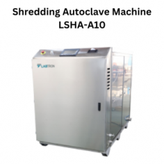 Labtron shredding autoclave machine is equipped with sterilization and shredding in a closed container to prevent the release of hazardous agents, which involves shredding, steaming, and high pressure for disinfecting the waste. It features timely disposal within the location itself, the machine’s frame coated with anti-corrosion paint, and a fully automated design for reducing manual handling and oversight.
