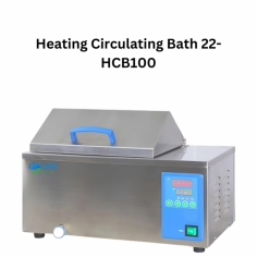 Labexpo Heating Circulating Bath is a precision water bath with a 22L chamber, advanced digital temperature control RT +5°C to 70°C, and ±0.3°C stability. It features a digital display, a timing function, an electromagnetic pump for fluid mixing, and audio-visual alarms for over- and under-temperature protection.