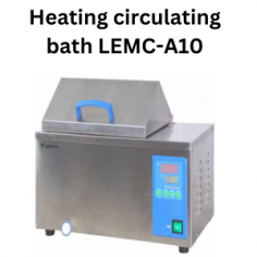 Labtron Heating Circulating Bath features a 22 L chamber and a temperature range from RT +5°C to 70°C with a digital display for monitoring. Features a timer range of 1 to 999 minutes and an electromagnetic pump for efficient mixing, along with an over-temperature alarm and non-slip feet.
