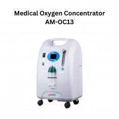 Abimed medical oxygen concentrator features an adjustable flow rate ranging from 0.5 to 5 liters per minute, delivering a maximum oxygen output of 5 liters per minute at a concentration of 90% or higher. With a power consumption of 300 watts, it operates quietly at a noise level of less than 49 decibels.