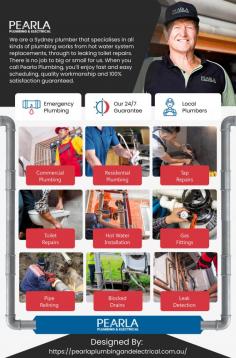 This infographic is designed by Pearla Plumbing & Electrical.

We are an Australian family-owned business and plumbers based in Sydney that specialises in all kinds of plumbing works from ground up to the roof and have been servicing for 47 years. When you call us you’ll enjoy peace of mind knowing your problem is our priority. We have a long history of working closely with some of the best names in residential construction and we are the plumbing company they turn to every time.

Source: Plumber Seaforth