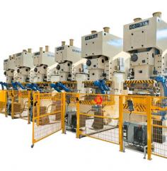 High precision punching machines
https://www.zjdfjx.cn/product/stamping-press-machinery/dg180t-single-crankshaft-open-high-precision-and-strength-steel-punching-machine.html
 High precision punching machines are equipped with various safety features to protect the operator and the machine. These may include emergency stop buttons, safety guards, and interlocking systems to prevent operation when the machine is not properly set up.