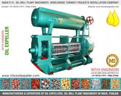 Sunflower Oil Expeller Machine Manufacturers Exporters in India Punjab +91-9872611911, +91-7986607668, +91-9815022911 https://www.nityaoilexpeller.com