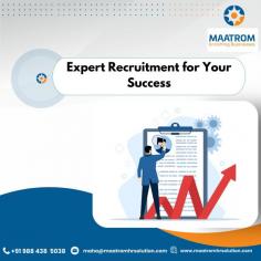 Expert Recruitment for your success. 
Maatrom  specializes in expert recruitment just for you! 
We connect you top professionals who fit your needs. 
For More Info: https://www.maatromhrsolution.com/recruitment-agency/
Contact us: 9884385038 / 7338855062
