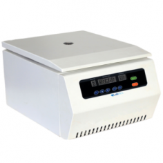 Labnics benchtop high-speed centrifuge features 16,000 rpm max speed, 17,800×g RCF and 4×100 ml capacity. It has a stainless steel rotor, ±50 rpm speed accuracy and low noise levels. The ergonomic design allows easy rotor loading and ensures safe, reliable operation.