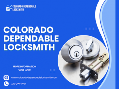 Searching for a reliable locksmith in Denver, Colorado? Colorado Dependable Locksmith provides expert locksmith services, from emergency lockouts to lock installations and key cutting. We specialize in residential, commercial, and automotive locksmith services, ensuring that all your lock and key needs are met. Our experienced technicians are equipped with the latest tools to offer fast, affordable, and professional solutions. Whether you’re upgrading your home’s security or dealing with a lockout situation, we’ve got you covered. Call us today for top-notch locksmith services in Denver, Colorado.    https://www.coloradodependablelocksmith.com/