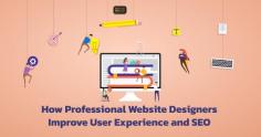 Professional website designers enhance user experience discretely by creating visually appealing intuitive web layouts focused on smooth navigation. They slightly optimize the speed of your site, make it mobile-friendly and integrate behind the scenes SEO practices such as keyword placement, meta tags, alt text etc. These strategic enhancements are then applied to a Creative Website Designer to enhance both usability and search engine rankings but done in a silent way to create a well designed, user friendly experience. #webdesign