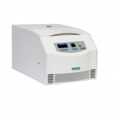 Labtro High-Speed Centrifuge offers 16,000 rpm, 17,940×g RCF, and a 6×10 ml capacity. It features a touch panel, digital display, 10 acceleration/deceleration settings, and a brushless DC motor. Includes temperature control of 20-40°C with over-temperature and imbalance protection.