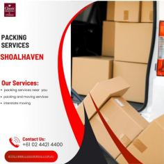 packing services shoalhaven