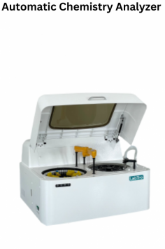  Labtro Automatic Chemistry Analyzer offers up to 300 tests per hour with precision.  It supports 80 assay items with a light source range of 340-810 nm. It features a halogen lamp for stable photometric readings, auto-diluting calibrator, and an 8-channel cuvette washing system to reduce cross-contamination.
  