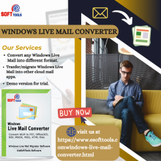 eSoftTools Windows Live Mail Converter software is the best application in 2024 because it offers lots of services that other software lacks. Anybody can easily convert Windows Live Mail into another format. This application can convert single and multiple files. It also provides our customers to choose a saving path. It is comparable on all Windows OS. We provide 24*7 customer care.

Read more - https://www.esofttools.com/windows-live-mail-converter.html