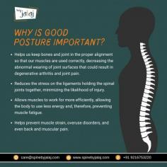 Good posture significantly enhances overall well-being by reducing pain in the back, neck, and joints, while minimizing muscle strain. It promotes deeper breathing, boosts self-esteem, and fosters a positive mood. Additionally, proper alignment aids digestion, improves circulation, and decreases fatigue. Ultimately, maintaining good posture lowers the risk of injury during physical activities.

Book a consultation today: www.spinebyjalaj.com

