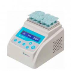 Labtron Dry Bath Incubator is a compact energy-efficient device designed for 24V power supply, perfect for crowded workspaces. With a temperature range of RT +5°C to 100°C and accuracy of ±0.3°C it heats from 25°C to 100°C in under 10 minutes. Features include user-resettable electronic calibration, customizable blocks and a 12-month warranty. UL, CSA, and CE approved.